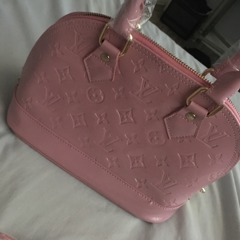 Pink Alma BB Louis Vuitton Purse