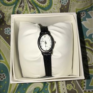 Small black women's watch.