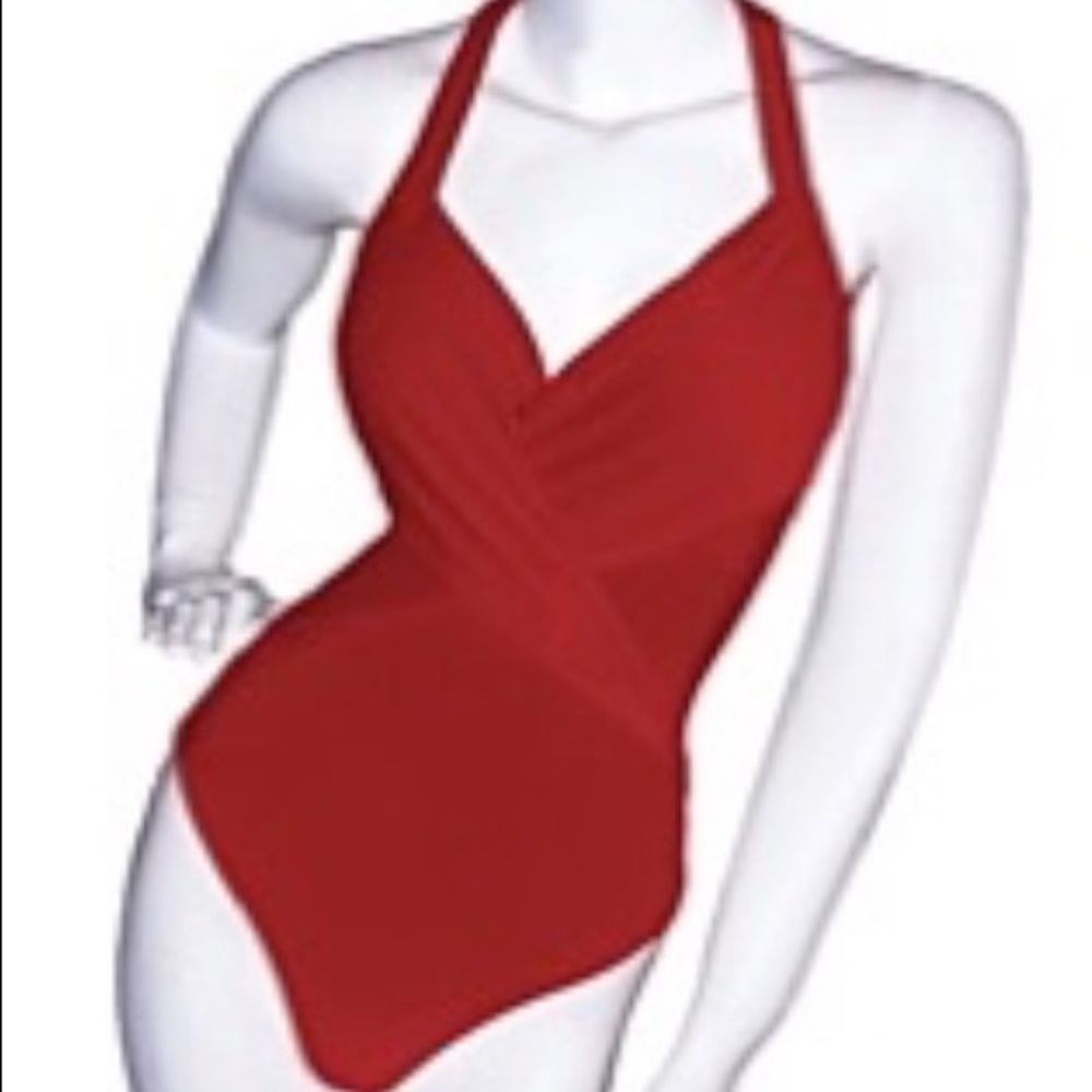 Lady M one Piece Pageant Swimwear