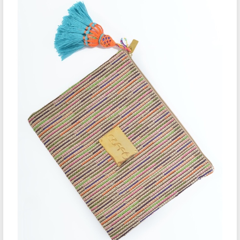 Caffe Beach Bag/Clutch