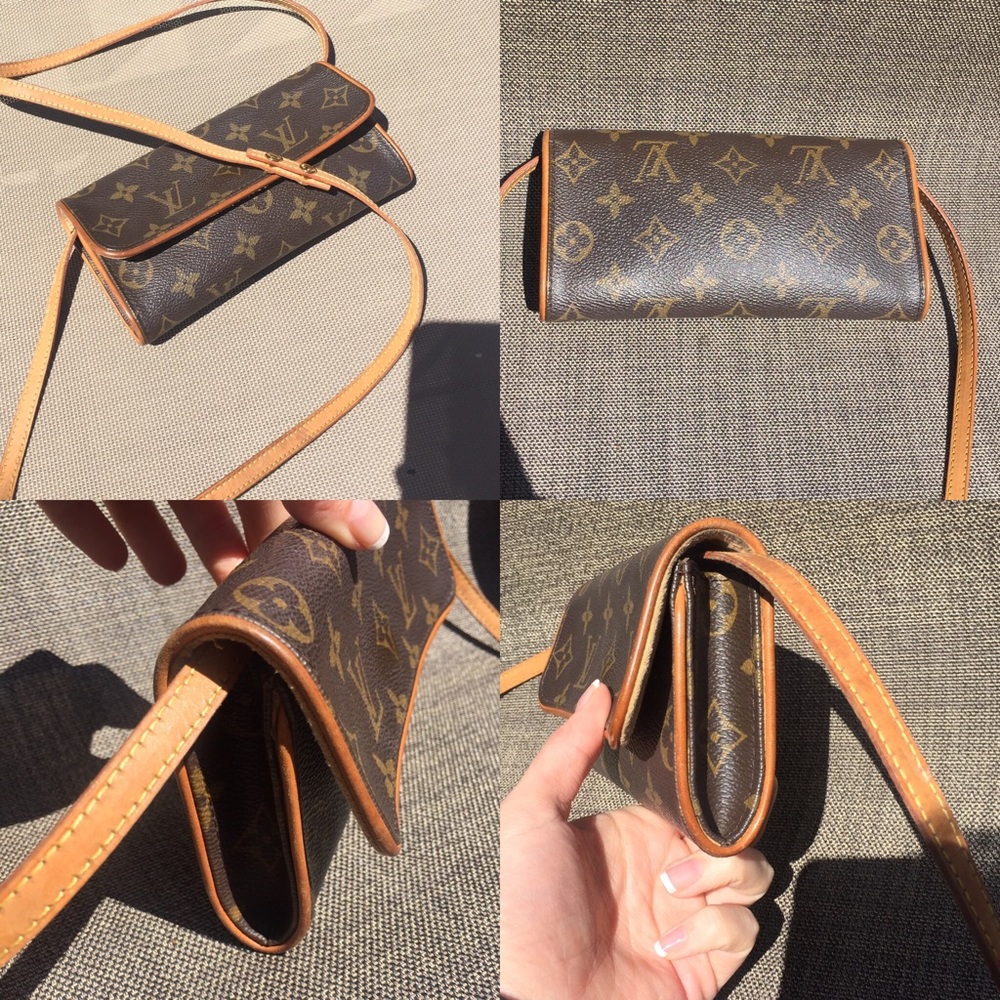 💯Authentic Louis Vuitton Pochette Twin PM vintage