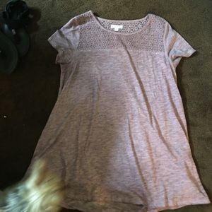 Liz Lange, maternity shirt.