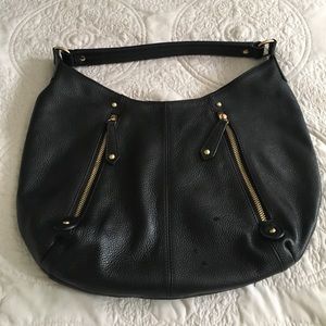 Erica Anenberg TriBeCa Leather Hobo Bag