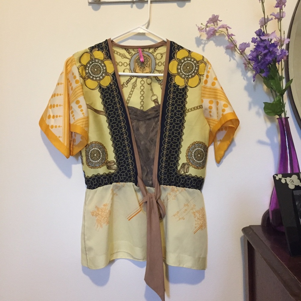 Unique Scarves Blouse