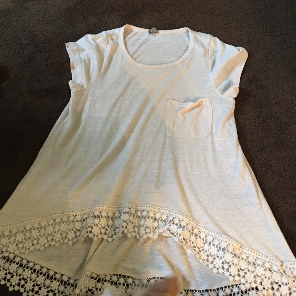 Cream shirt