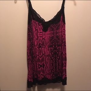 Camisole with lace