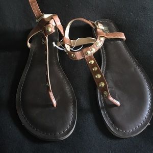 Brown sandals
