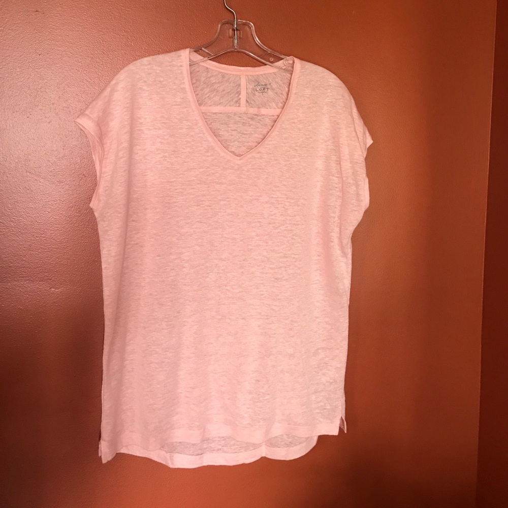 Ann Taylor Loft Linen T