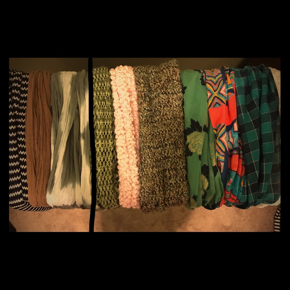 Infinity & Regular Scarves