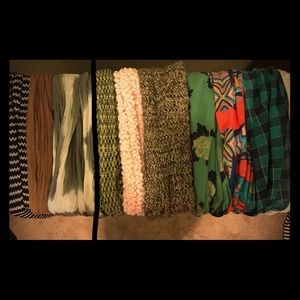 Infinity & Regular Scarves