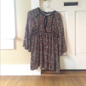 paisley dress