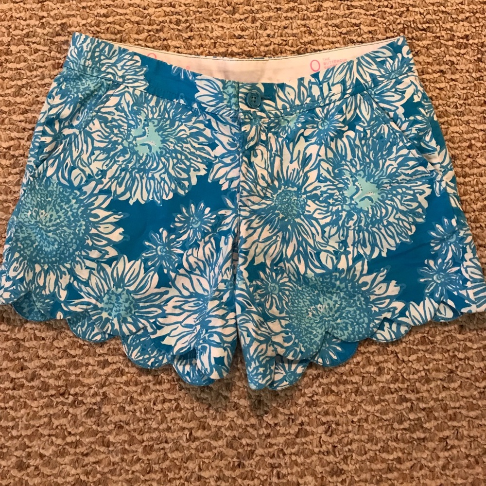 Lilly Pulitzer buttercup shorts. Like new!  Size 0