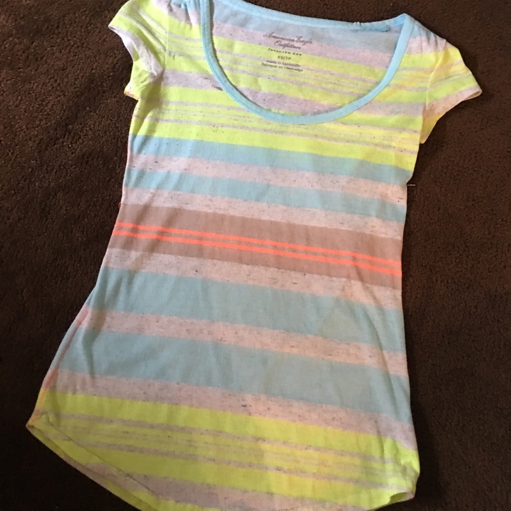 American eagle striped shirt, hardly worn