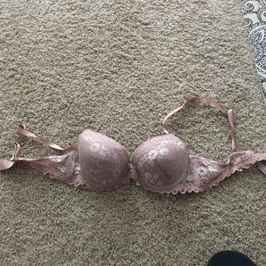 Pink bra