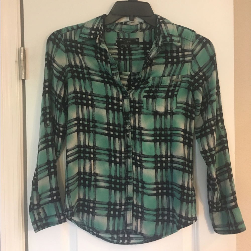 Guess Button Up - image 2