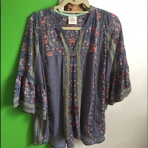 Knox Rose boho floral top