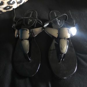 Black Montego Bay Club sandals