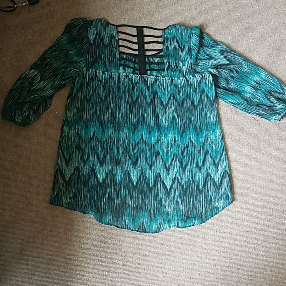 Patterned blouse - Picture 3 of 3