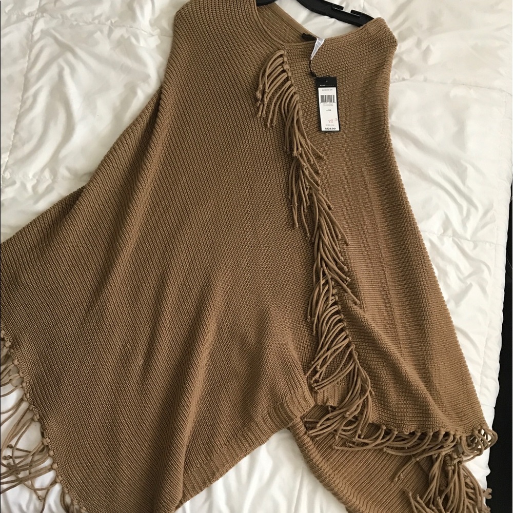 Bcbgmaxazria poncho