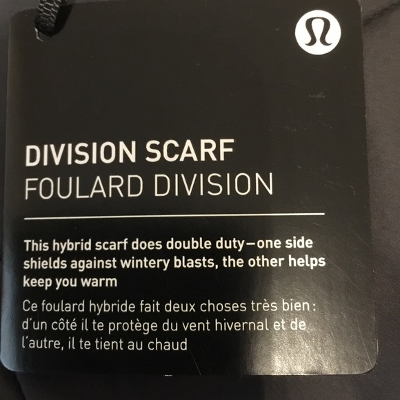 lululemon athletica Accessories Lululemon Division Scarf Mens Dark