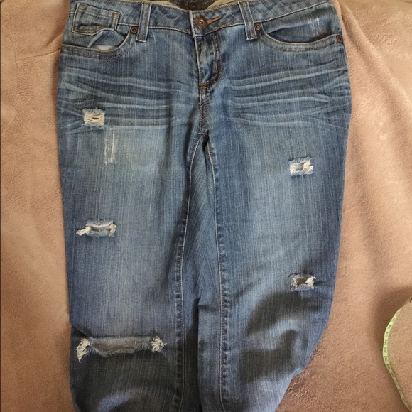 Comfy Soft Vintage Distressed Jeans LADIES VIEW YOUR OFFERS ON THESE COOL JEANS - Picture 2 of 8
