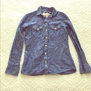 Banana Republic Chambray Button Up