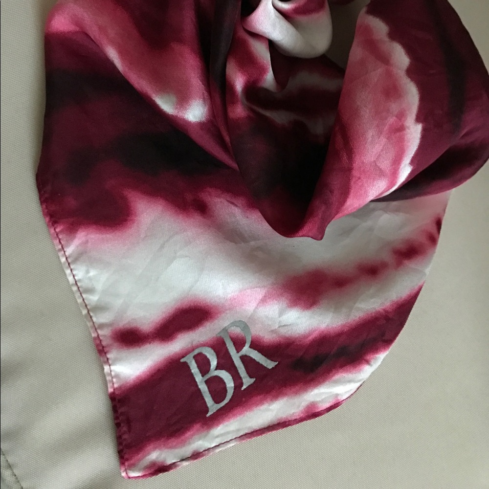 Tie dyed bandana scarf ➕matching sash/headband
