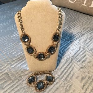 Macys Brand Statement Necklace and Bracelet