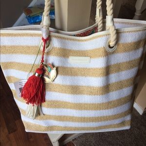 Vera Bradley beach tote NWT