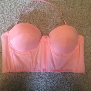 Kawaii pink bustier