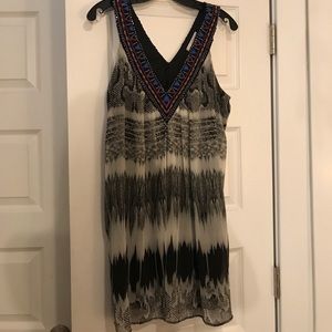NWOT Lavender Brown Dress
