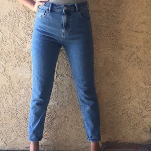 ‼️ SOLD ON DEPOP ‼️ Pacsun Blue Mom Jeans
