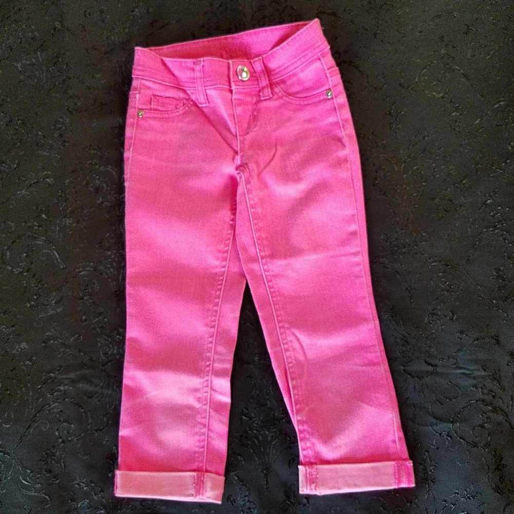 Justice Youth Girl Capri Hot Pink