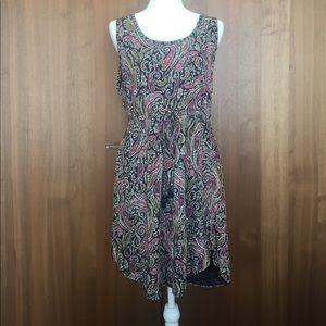 Lucky Brand Drawstring Dress- sz L