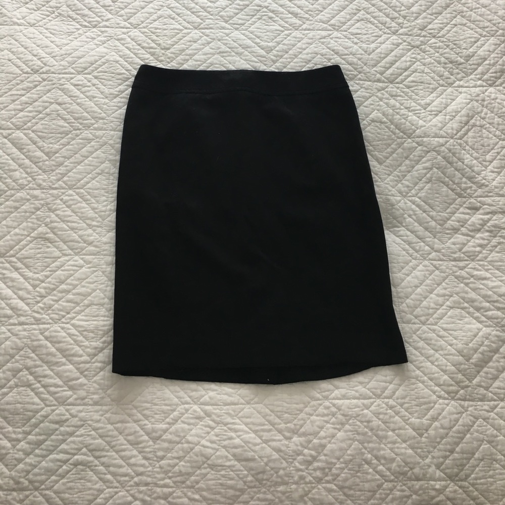 Ann Taylor Loft Black Pencil Skirt