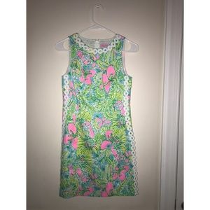 Lilly Pulitzer Coconut Jungle Mila Shift Dress 00