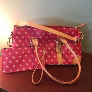 Dooney and Bourke Purse and Wristlet Set