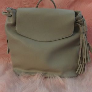 4 Tassel PU Backpack