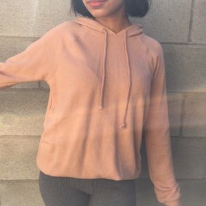 Oversized Tan hoodie