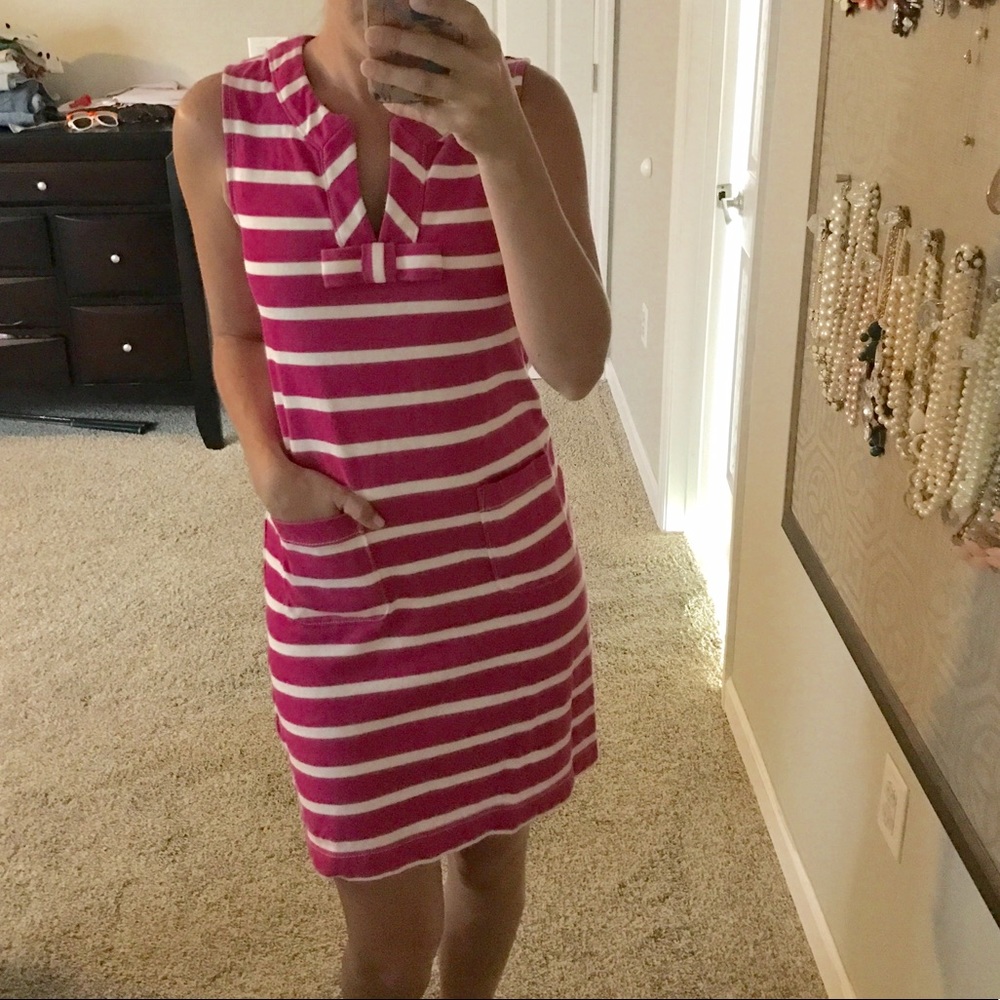 Kate Spade NWOT Striped Bow Dress