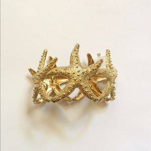 🦀🐠GOLD STARFISH BRACELET🐬🐡