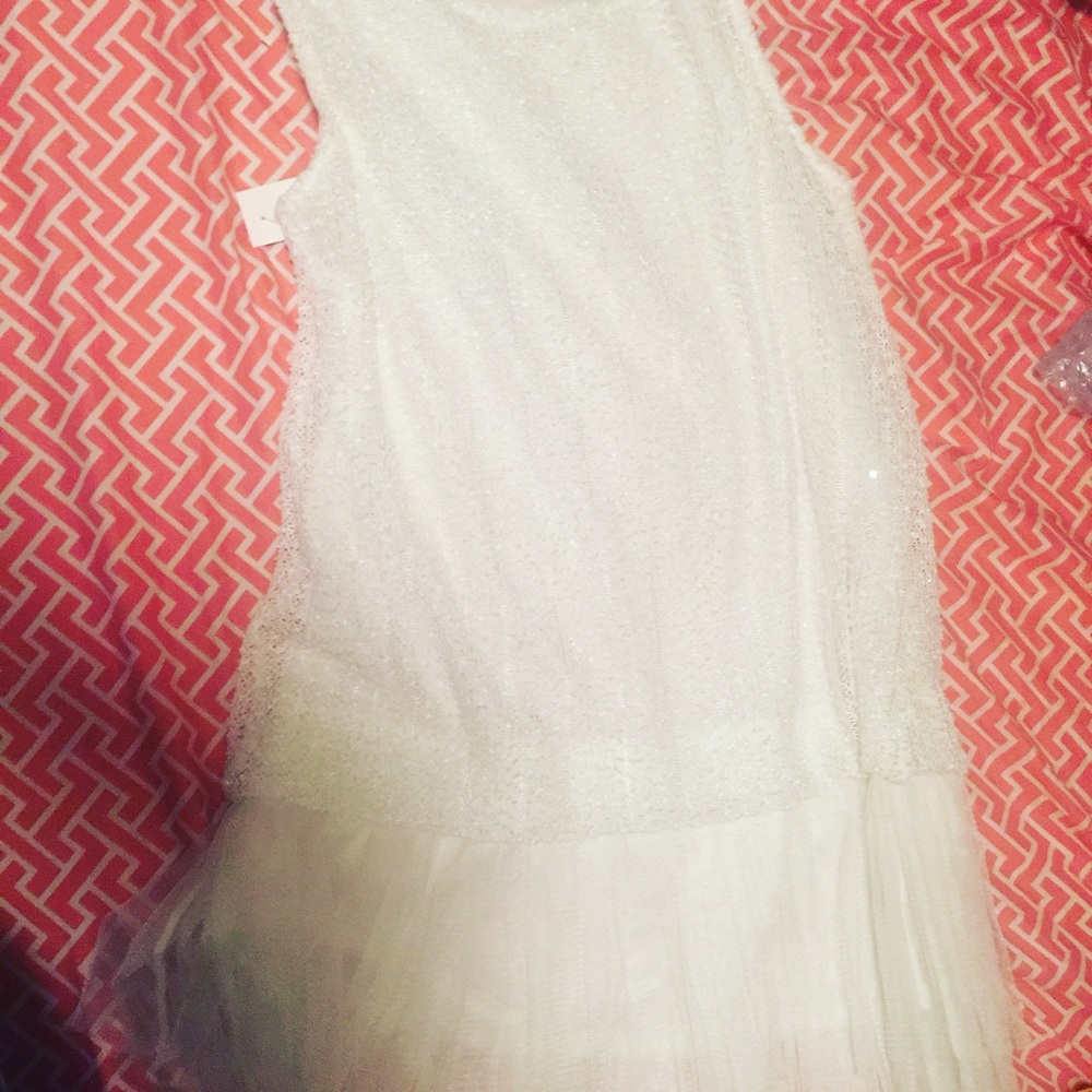 White tutu tank