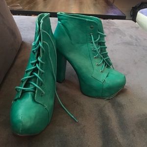 💥TRADED💥Funky platform ankle boots