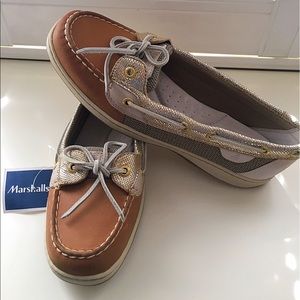 Sperry Top-Sider Angelfish Gold/Tan boat shoe