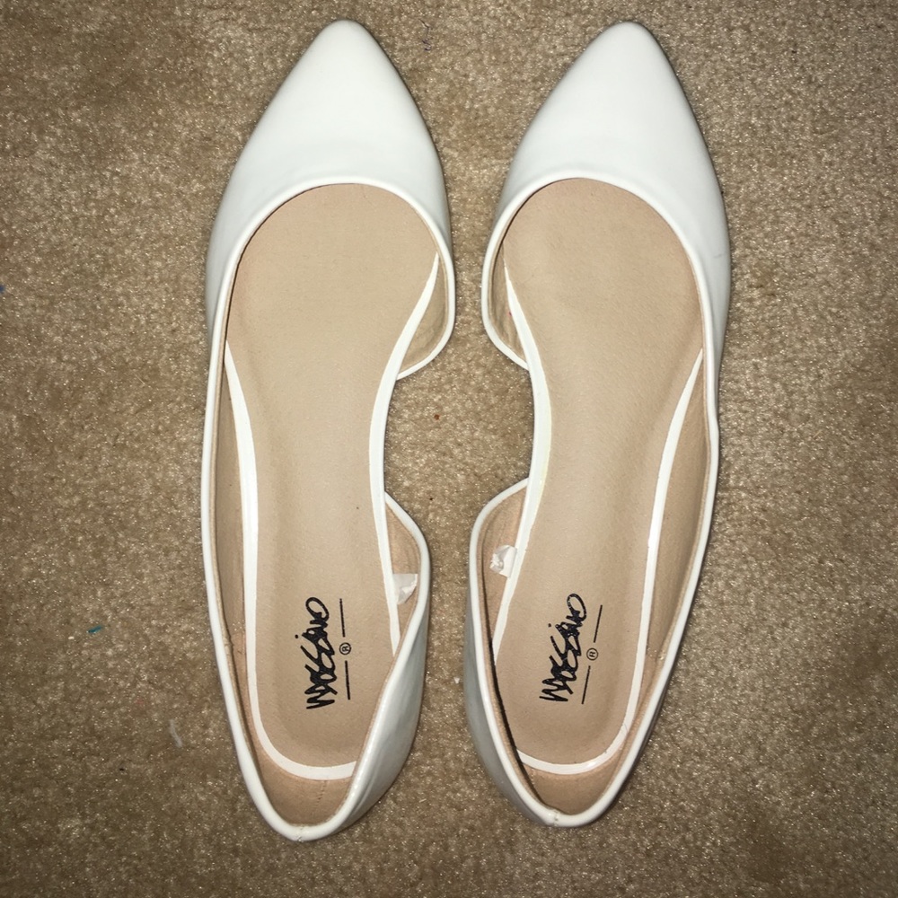 white flats