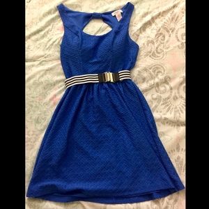 Candie's Blue textured dress