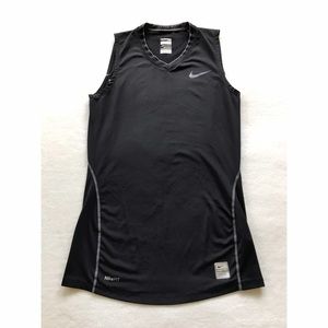 Nike PRO Nike FIT Fitted Black Sleeveless Tank XS