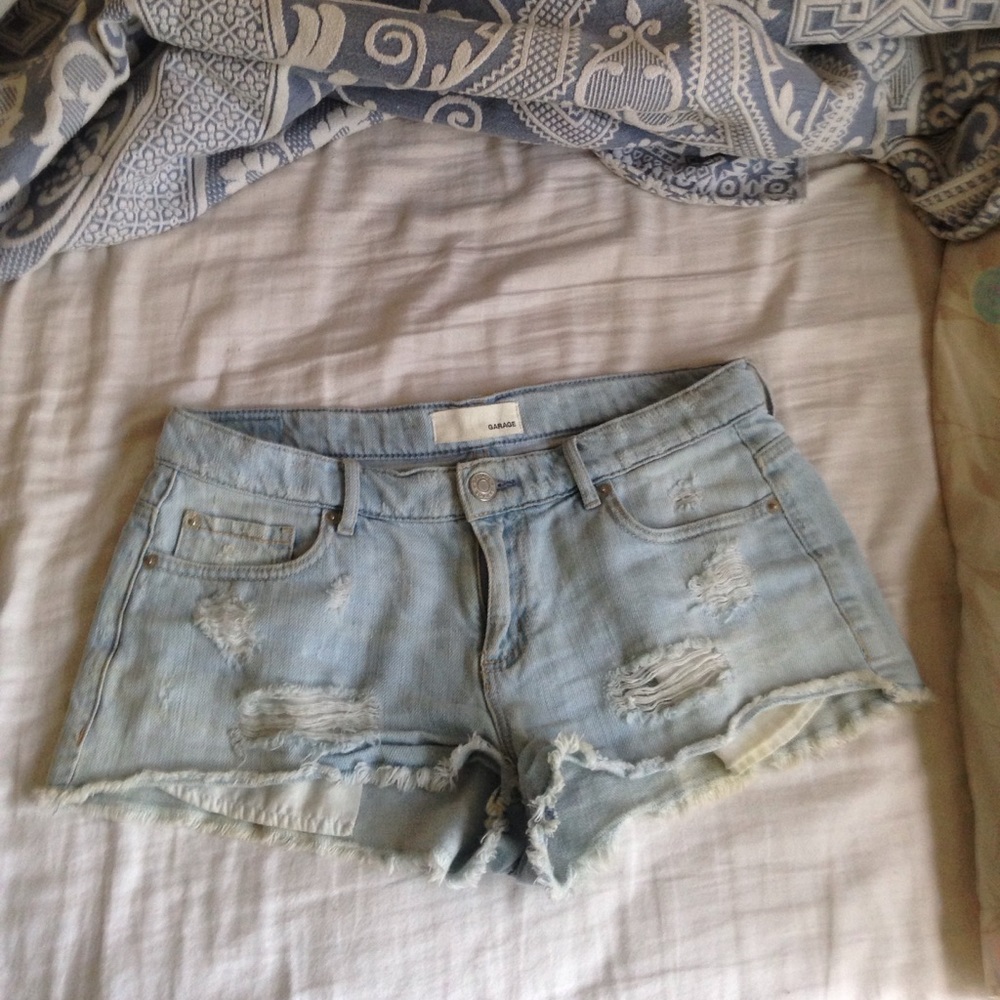 Ripped shorts