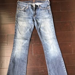7 For All Mankind Flare jeans size 28
