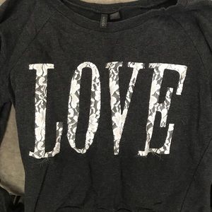 LOVE Lacey sweater